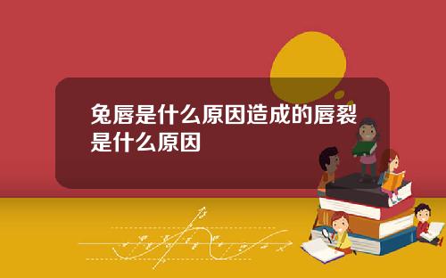 兔唇是什么原因造成的唇裂是什么原因