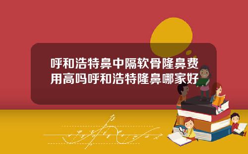 呼和浩特鼻中隔软骨隆鼻费用高吗呼和浩特隆鼻哪家好