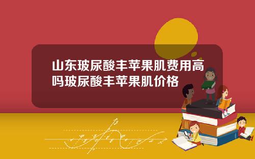 山东玻尿酸丰苹果肌费用高吗玻尿酸丰苹果肌价格