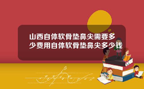 山西自体软骨垫鼻尖需要多少费用自体软骨垫鼻尖多少钱